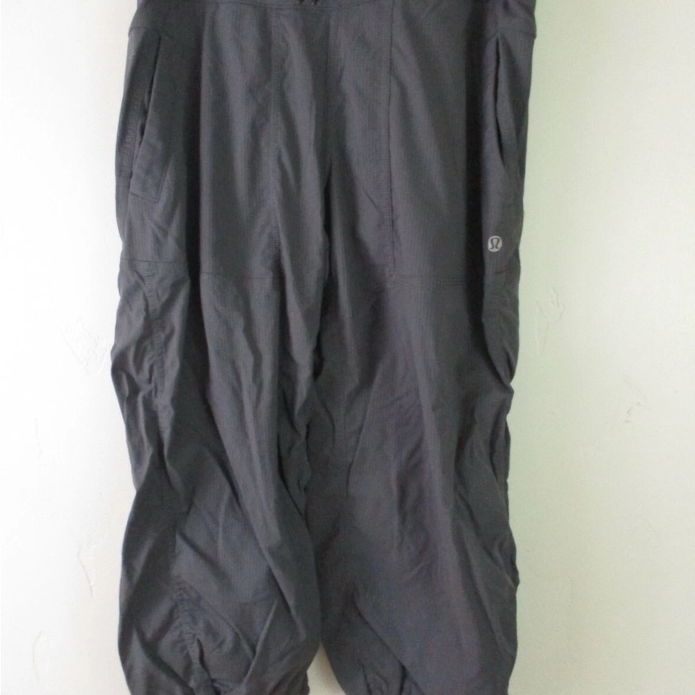 Lululemon Dance Studio Mid-Rise Grey Cropped Pants